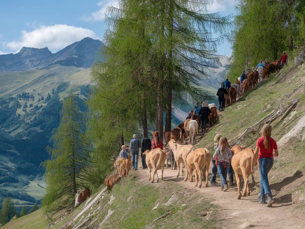 La transumanza: un'antica pratica ancora viva nelle valli alpine