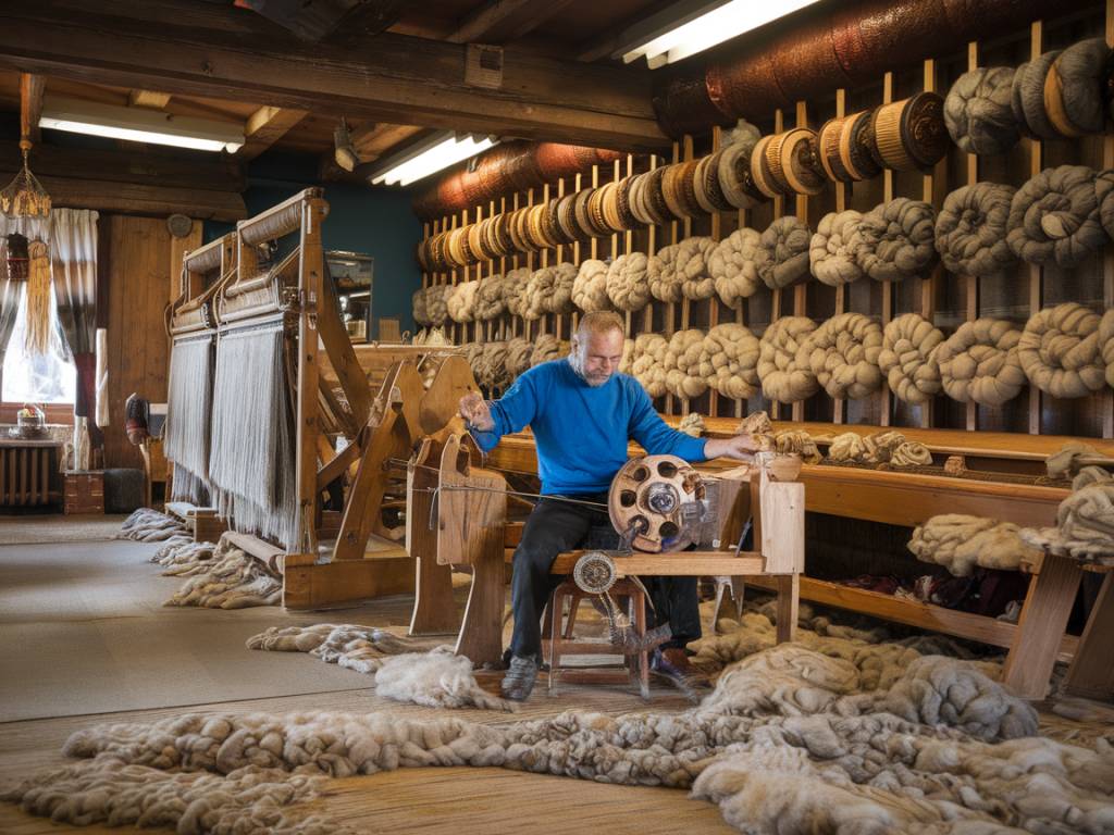 La lavorazione della lana nelle comunità alpine: un’arte senza tempo