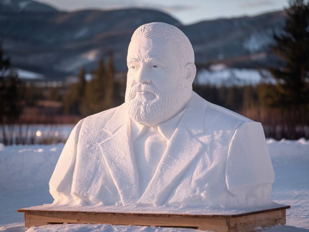 Sculture di neve e ghiaccio: l’arte nascosta nei paesaggi alpini